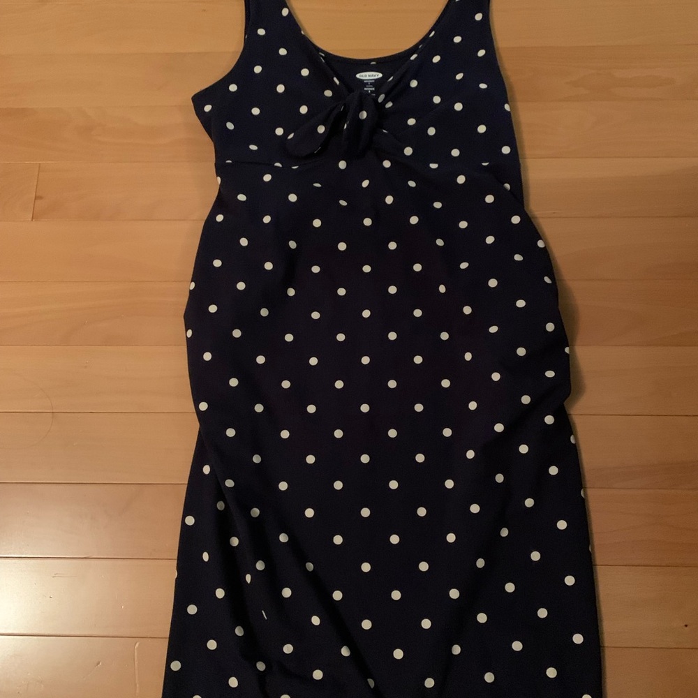 Old Navy maternity Polka Dot Dress